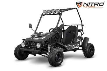 NITRO MOTORS Gokart 125cc midi Kinderbuggy RG7-A Hunt 7"